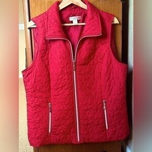 Christopher and Banks quilted vest